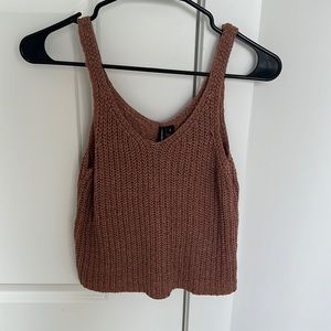 Knit tank top